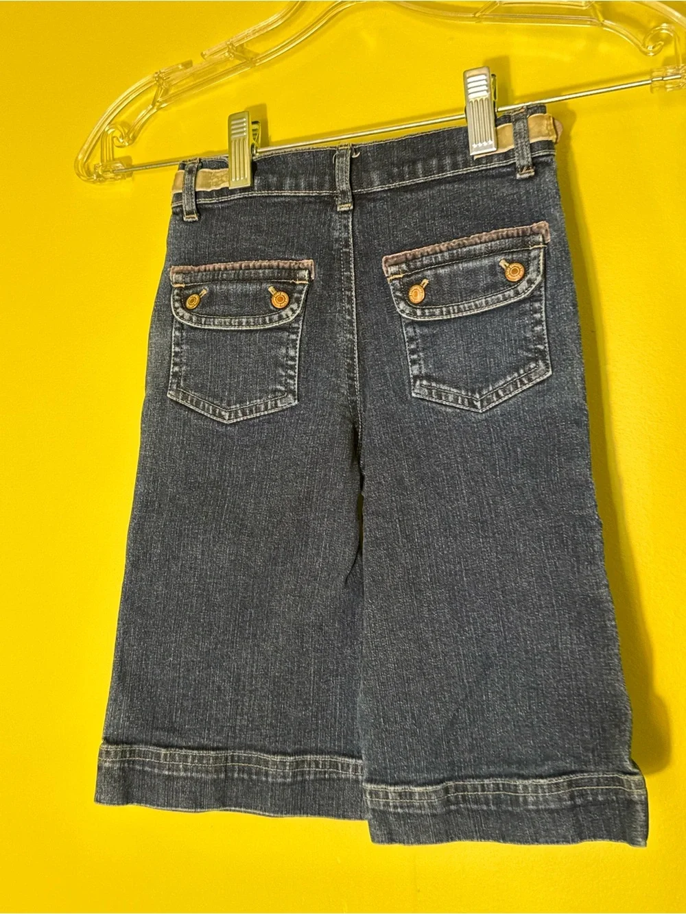 Vintage Y2K Genuine Kids Oshkosh Wide Leg Gaucho Jeans